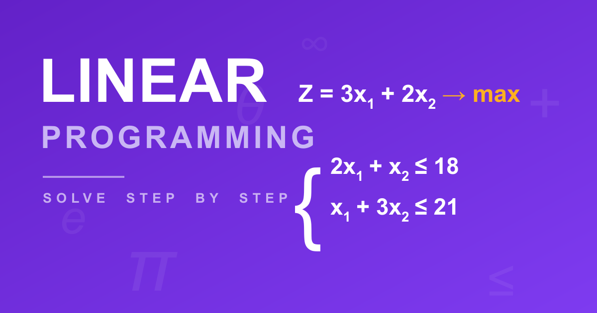 Dual simplex method online calculator with steps